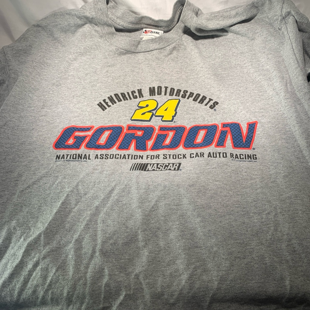 Jeff Gordon 24 Hendrick Motorsports Nascar Racing Vintage Long Sleeve Shirt Xl Jeff Gordon 24 Hendrick Motorsports Nascar Racing Vintage Long Sleeve Shirt Xl